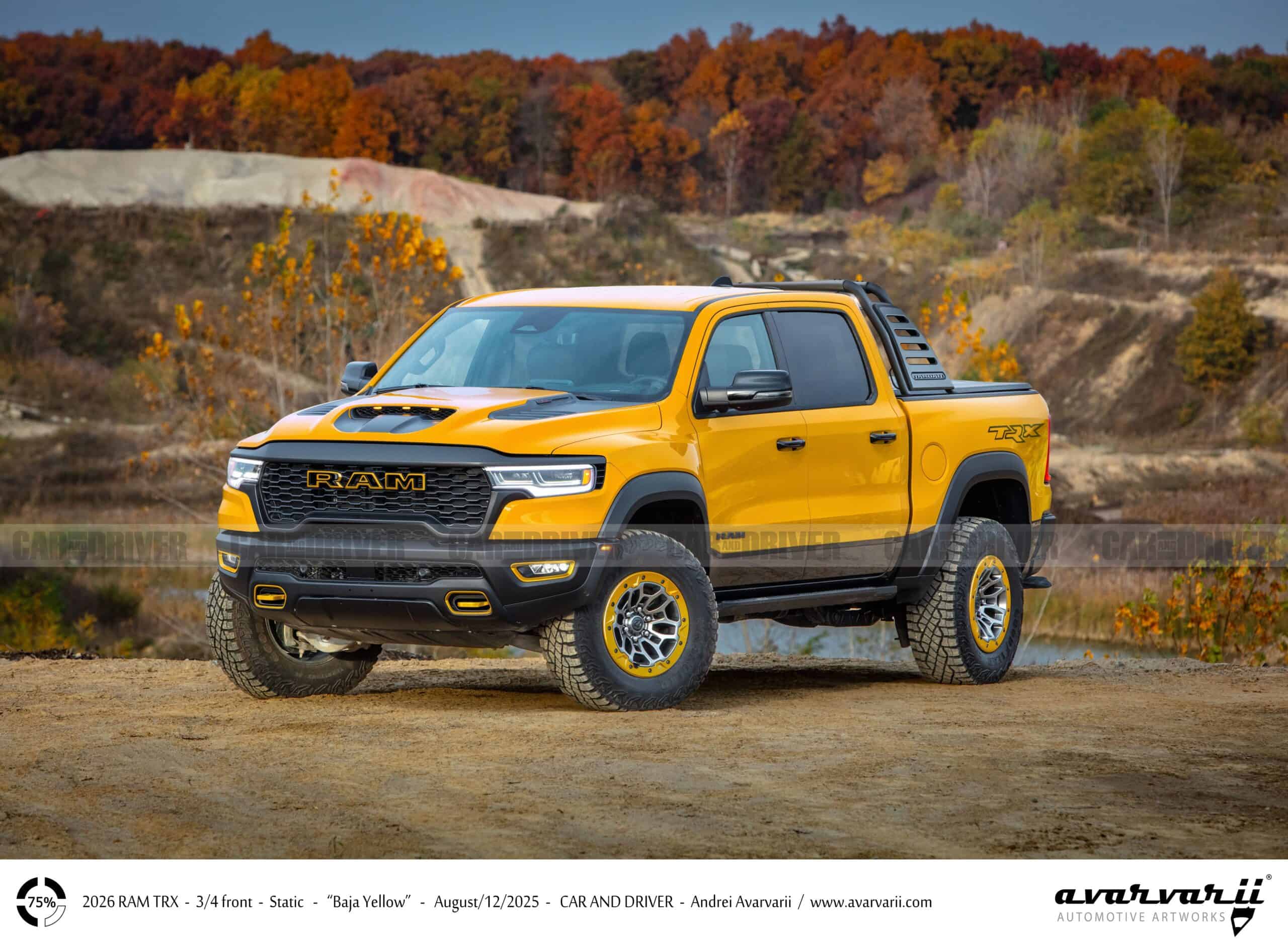 2026 RAM TRX. The V8 Super Truck America Has Been Waiting For