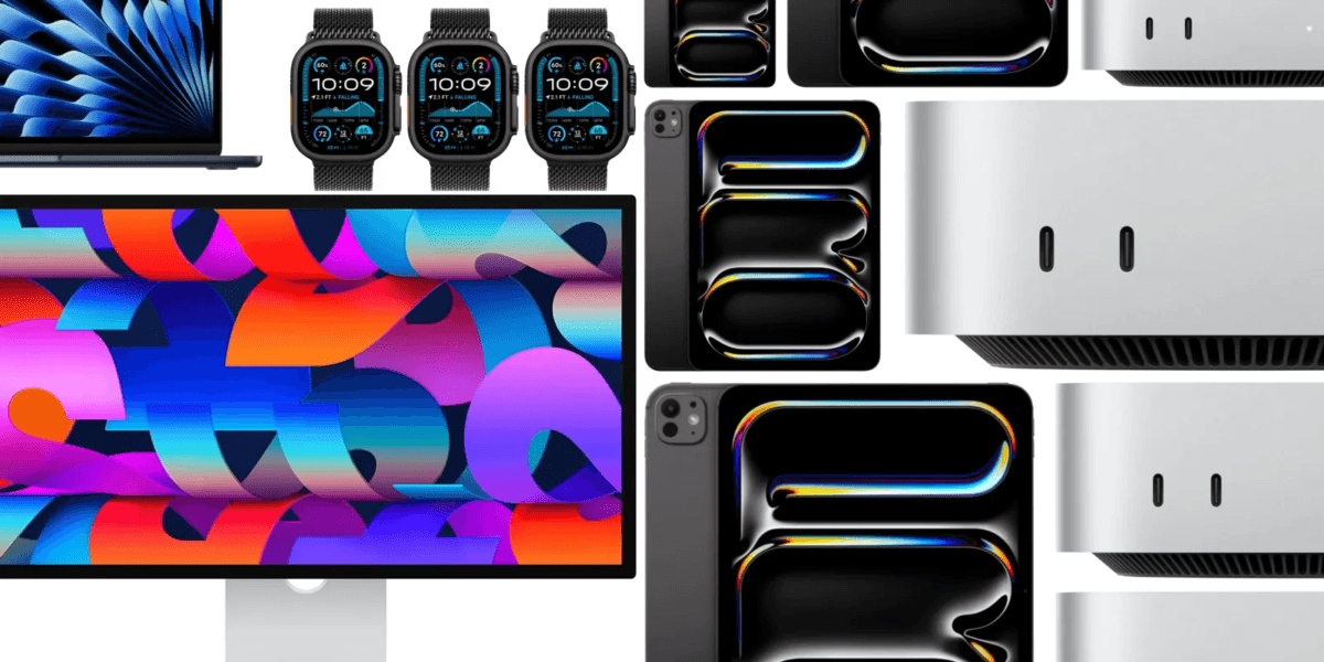 M4 iPad Pro discounted 699 dollars alongside Mac mini deals from 499 dollars and AirPods Max on sale